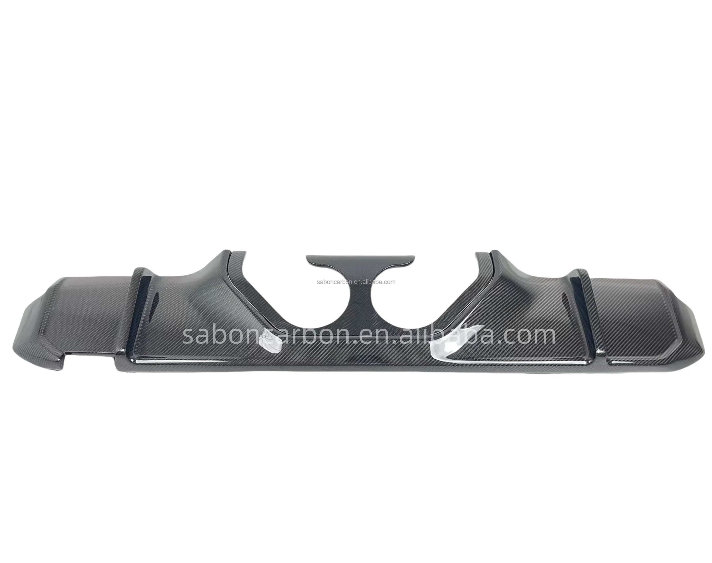 Difusor carbono BMW - vista trasera