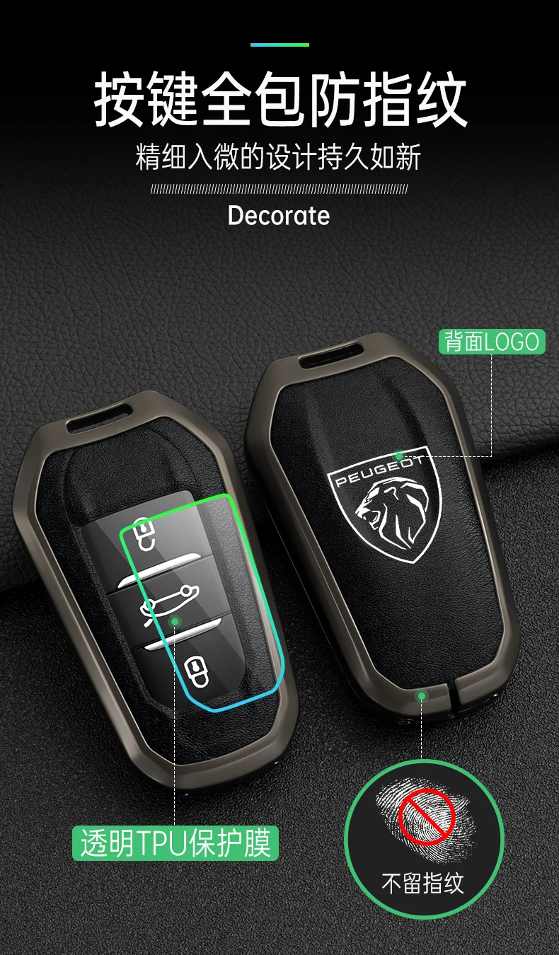 Funda cerrada en llavero