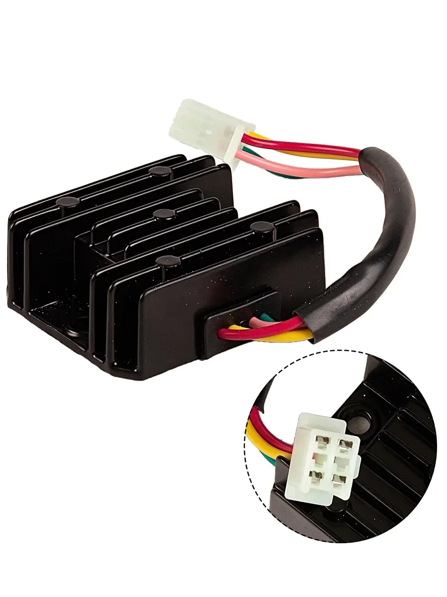 Rectificador regulador de voltaje vista frontal