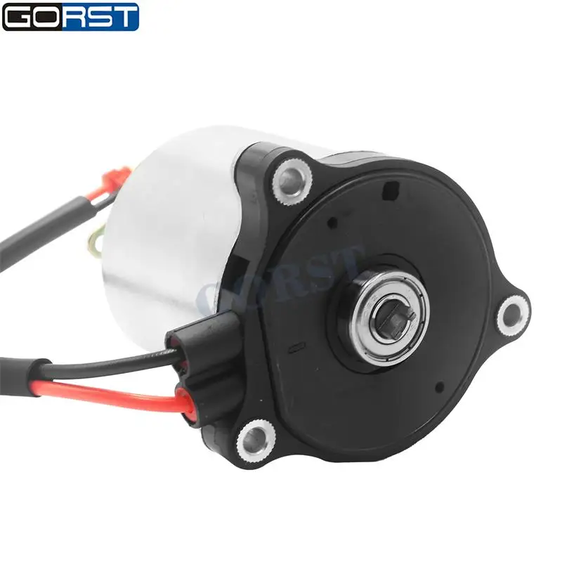 Vista frontal del motor de bomba ABS
