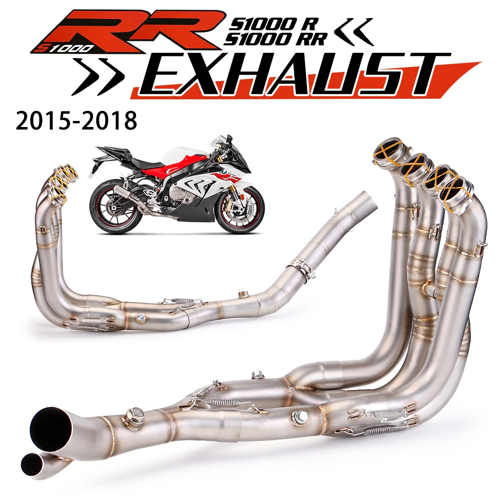 Escape de acero inoxidable para BMW S1000RR