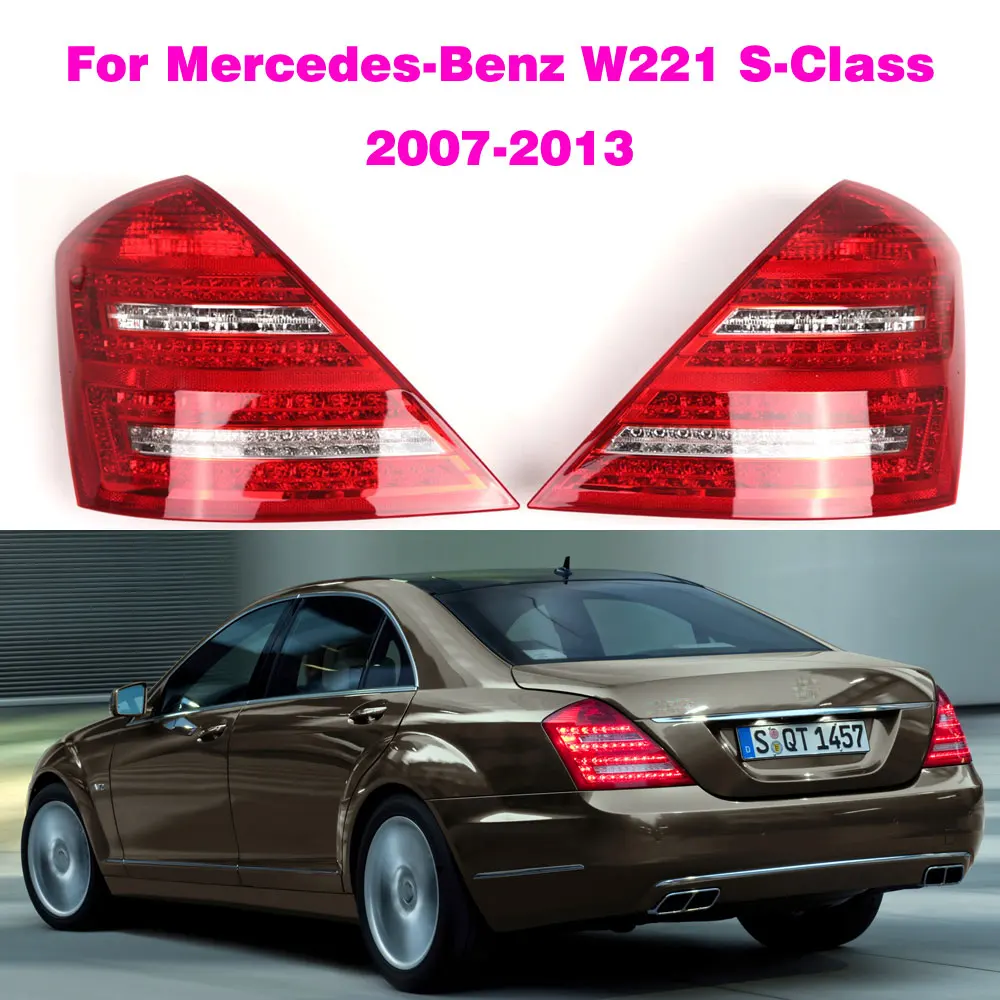 Luz trasera LED Mercedes-Benz W221 vista frontal