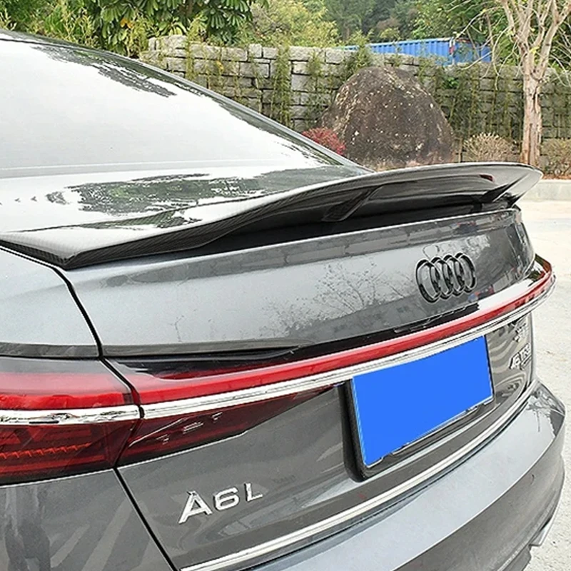 Kit de alerón trasero divisor fibra de carbono para Audi A6