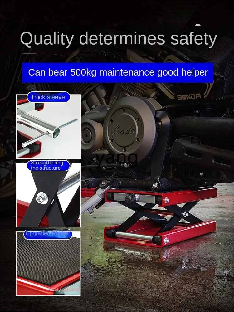 Moto elevada para mantenimiento