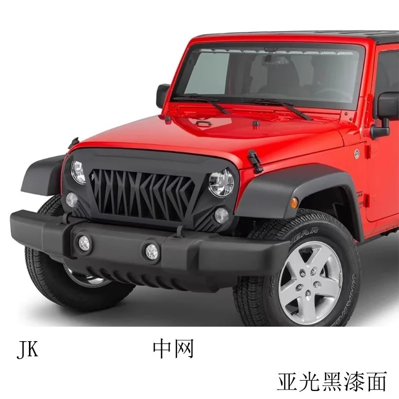 Rejilla de parachoques Jeep Wrangler estilo modificado