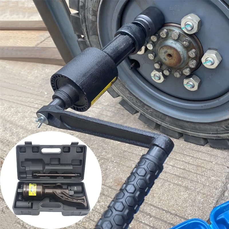 Llave para neumáticos de camión vista frontal