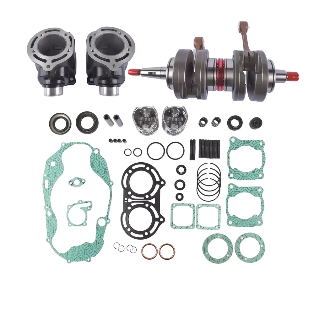 Vista detallada del piston 64mm
