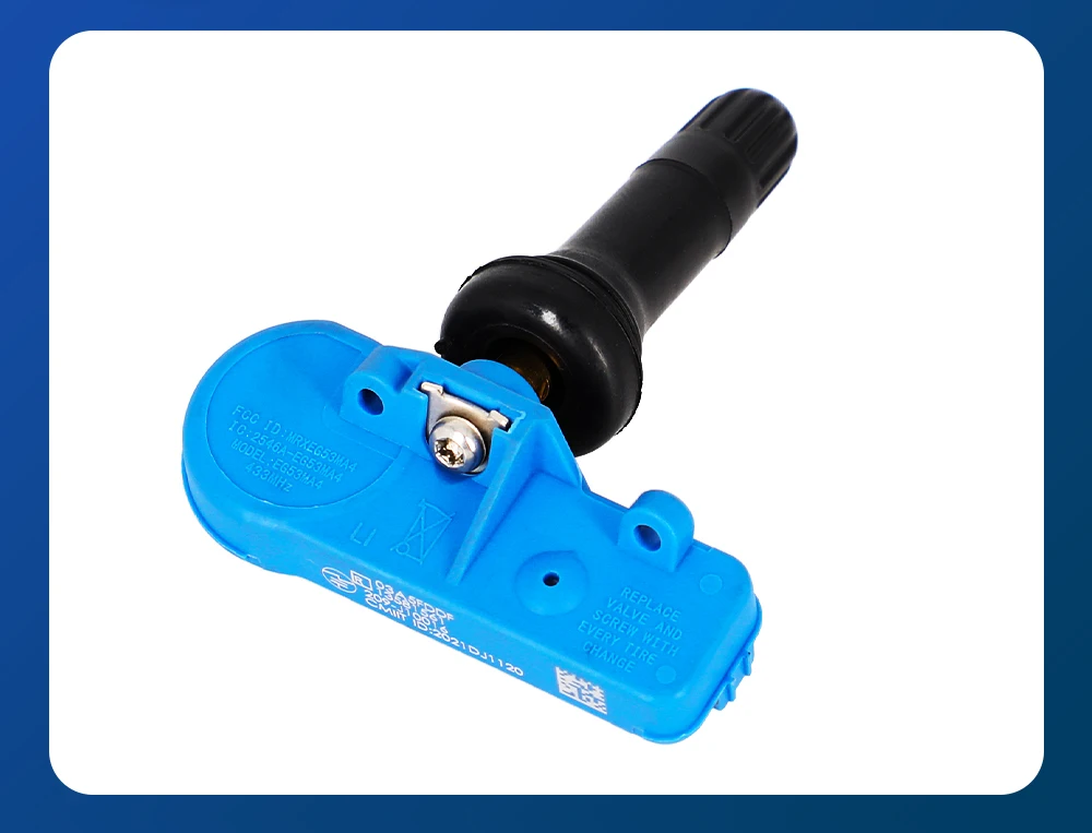 Detalle técnico del sensor TPMS