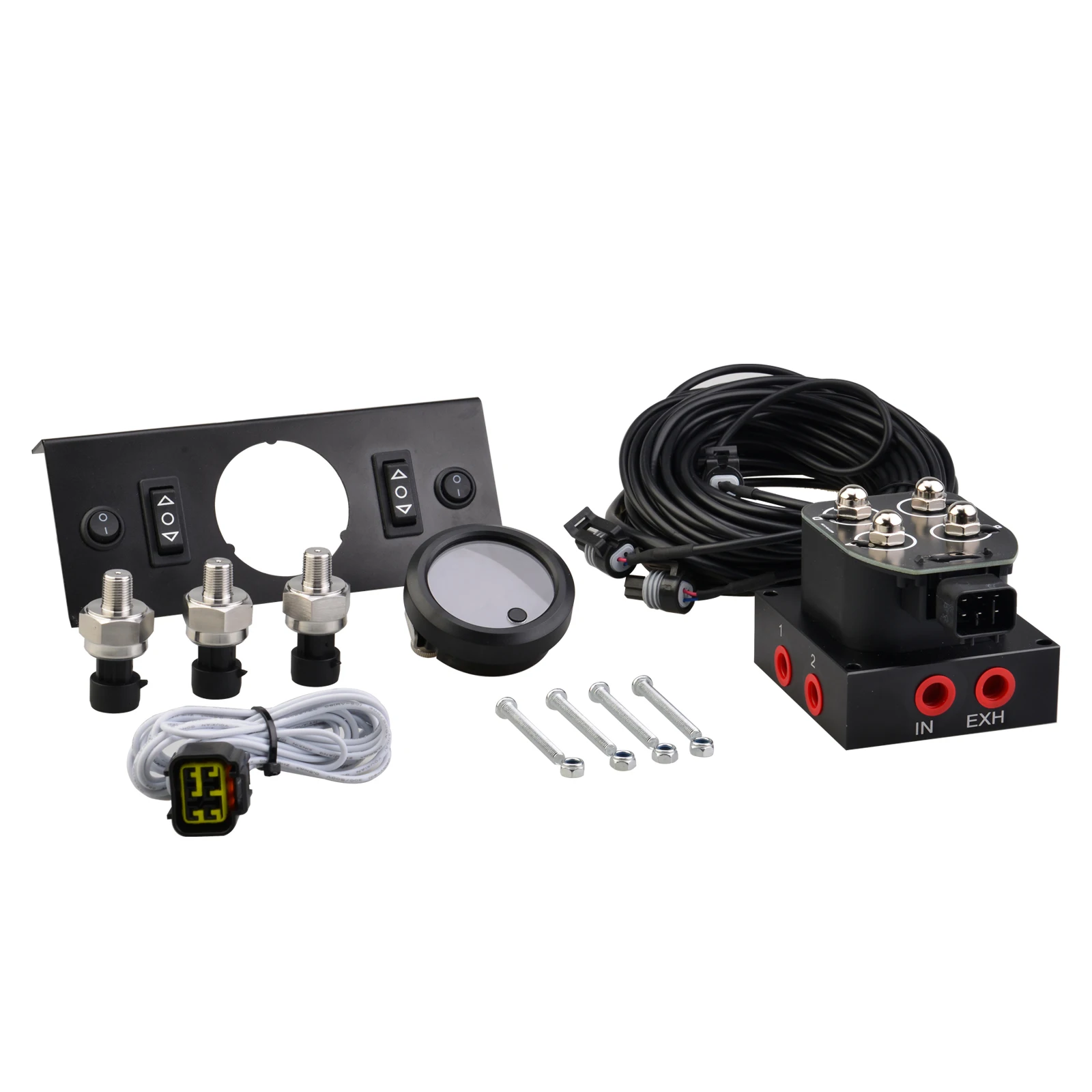 Panel de control con interruptor