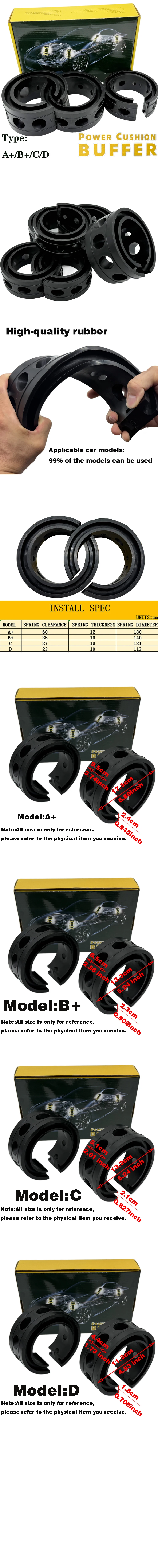 alt text describes the rubber buffer components