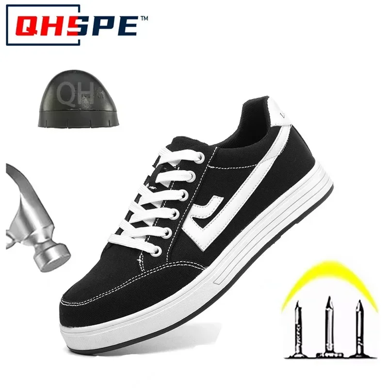 Zapatos de protección laboral vista frontal