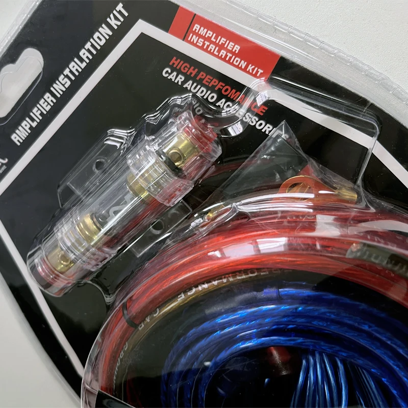 Kit de cables para amplificador de graves - vista general