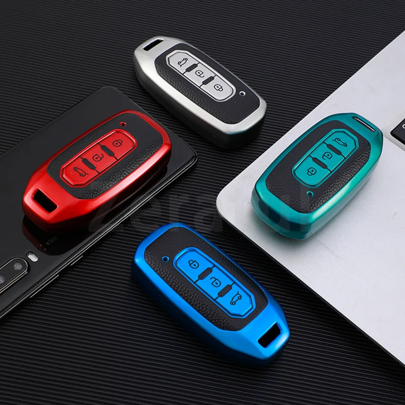 Funda en color azul para llave Ford Territory EV 2020