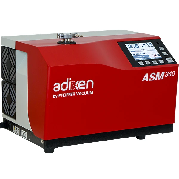 Vista del detector de fugas ASM 340