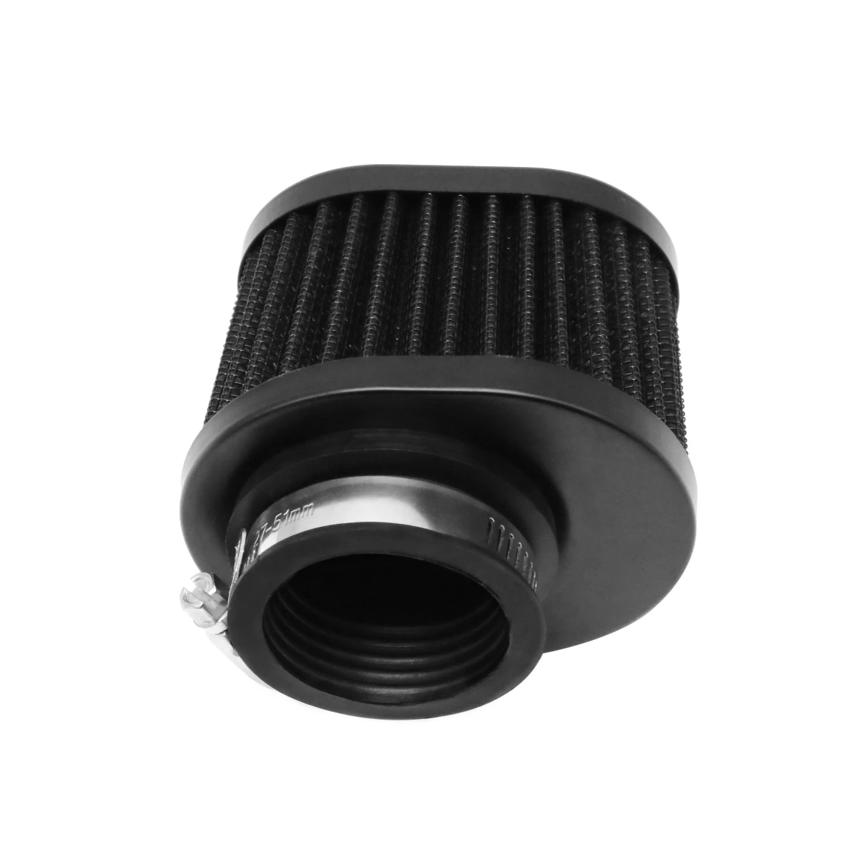 Filtro de aire ZS Racing negro vista frontal