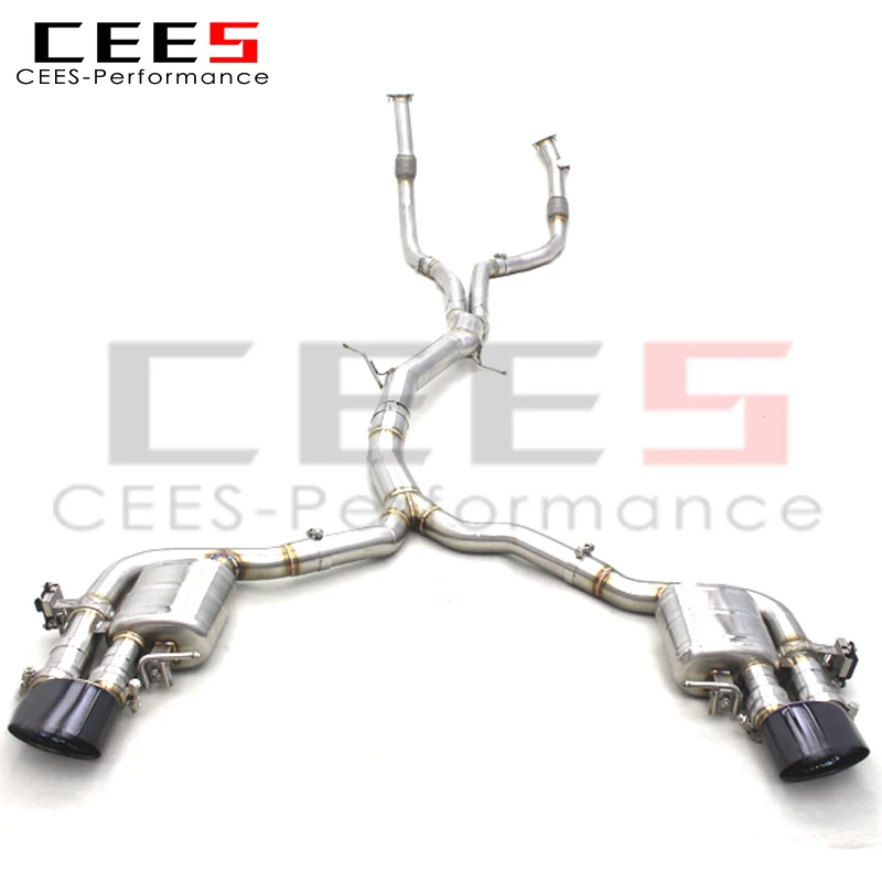 Sistema de escape CEES Catback para Audi RS4/RS5