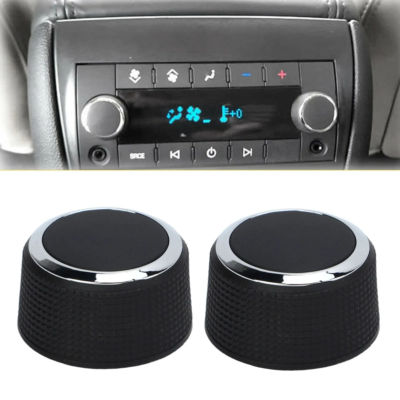 Perilla de volumen radio trasero para Suburban