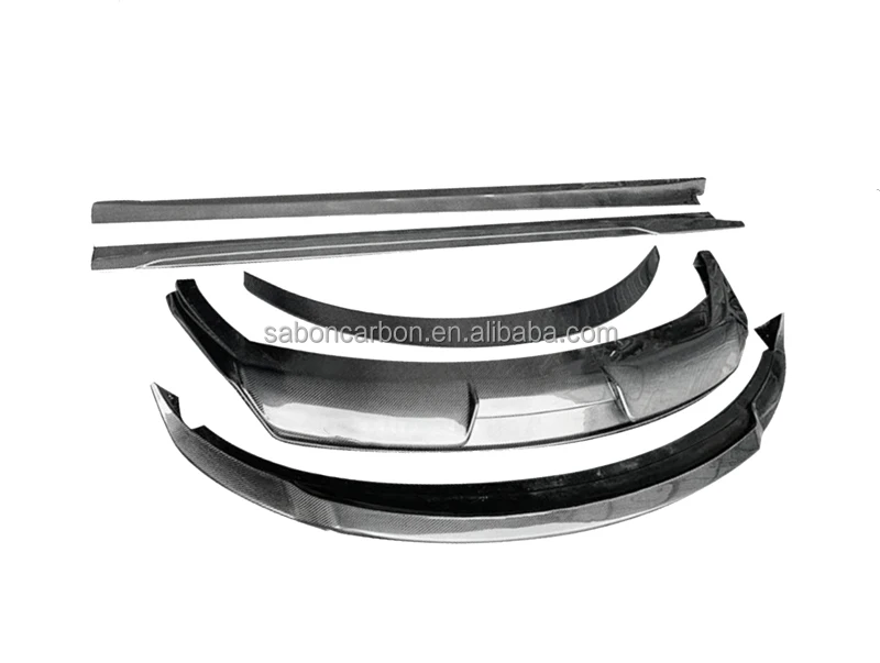 Faldón lateral fibra carbono