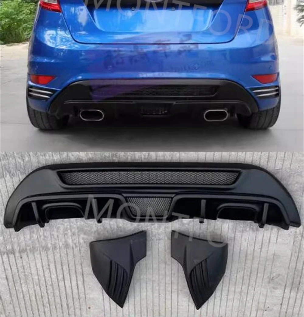Difusor parachoques trasero Ford Fiesta MK7 estilo ST