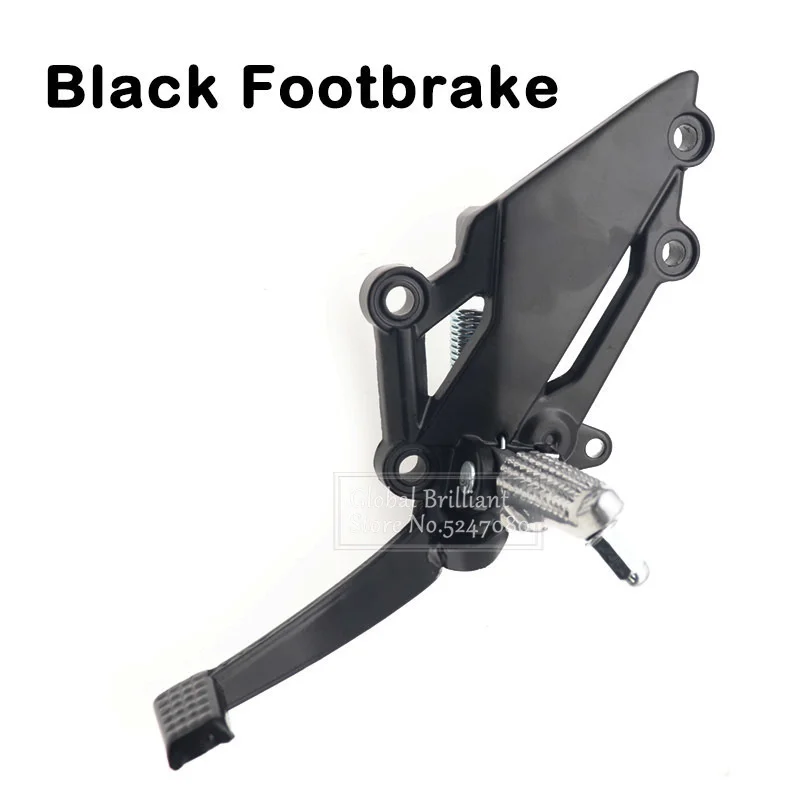 Vista lateral pedal cambio aluminio