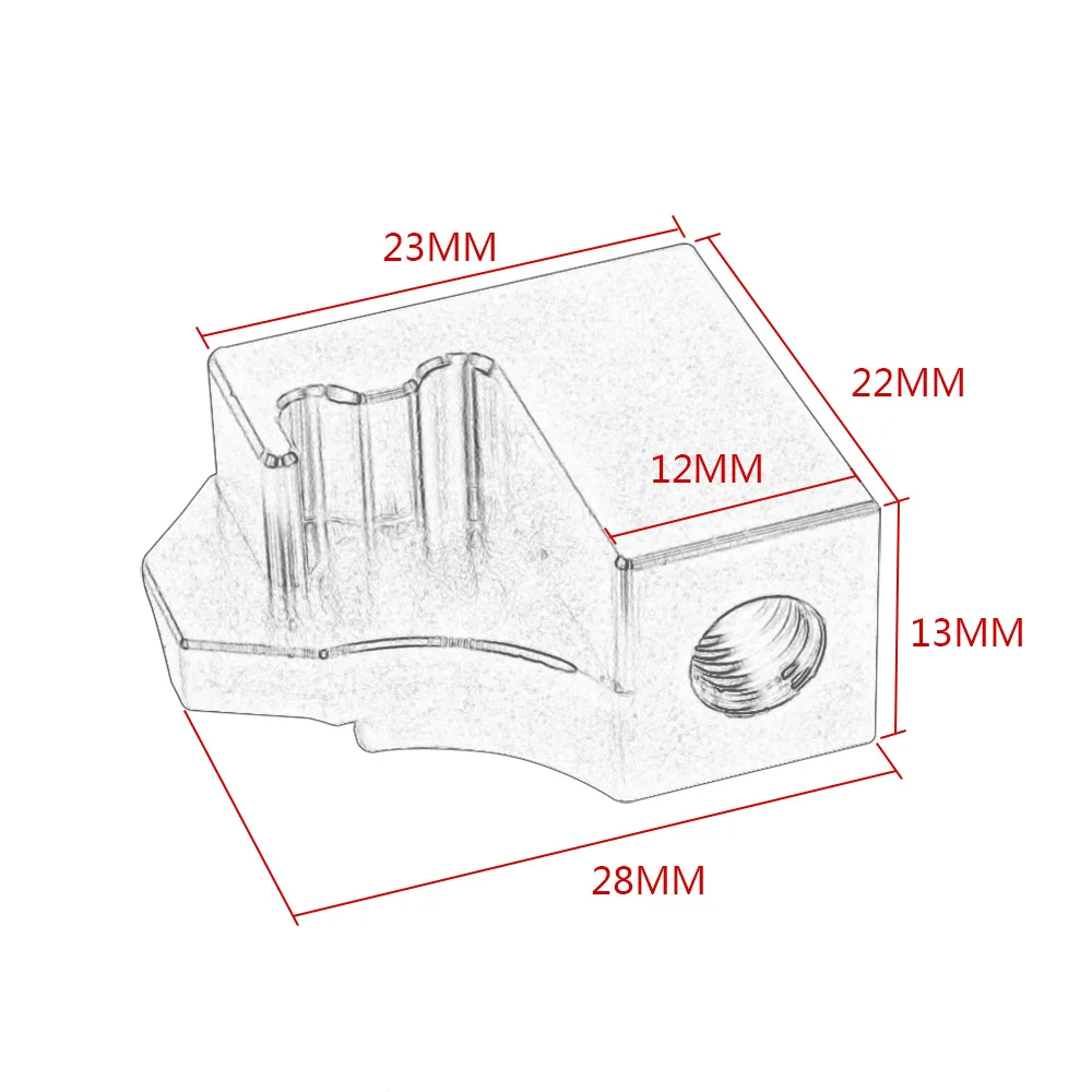 Vista frontal del kit de soporte P2015