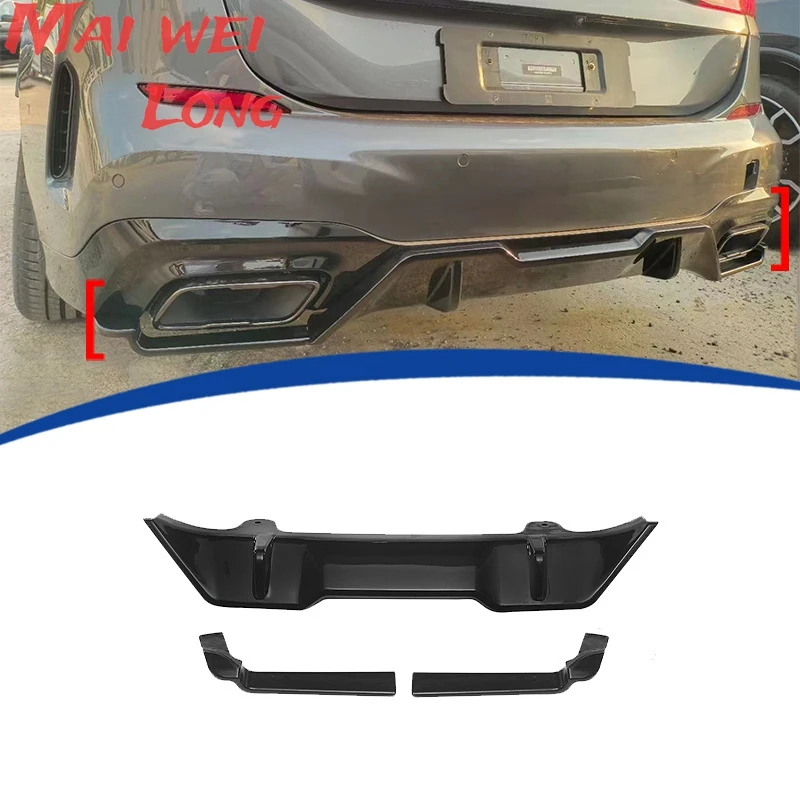 Difusor trasero BMW Serie 2 F44 vista lateral