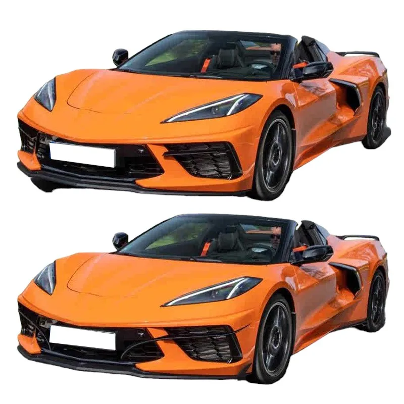 Faldones laterales carbono Corvette C8