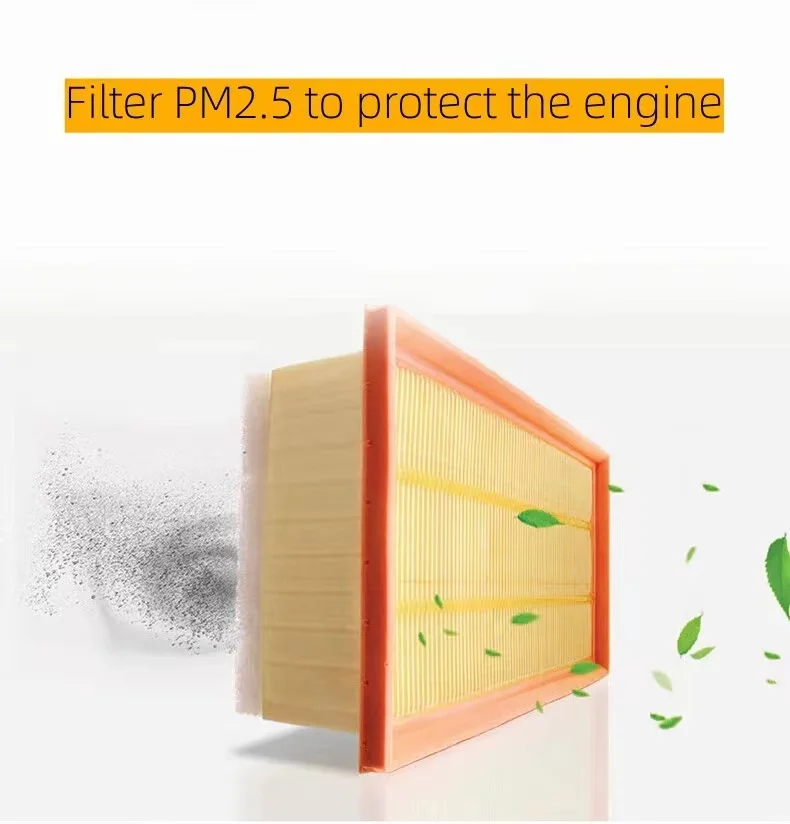 Detalle del filtro de aire Mahle
