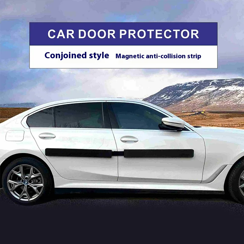 Protector de puerta magnético visto de cerca