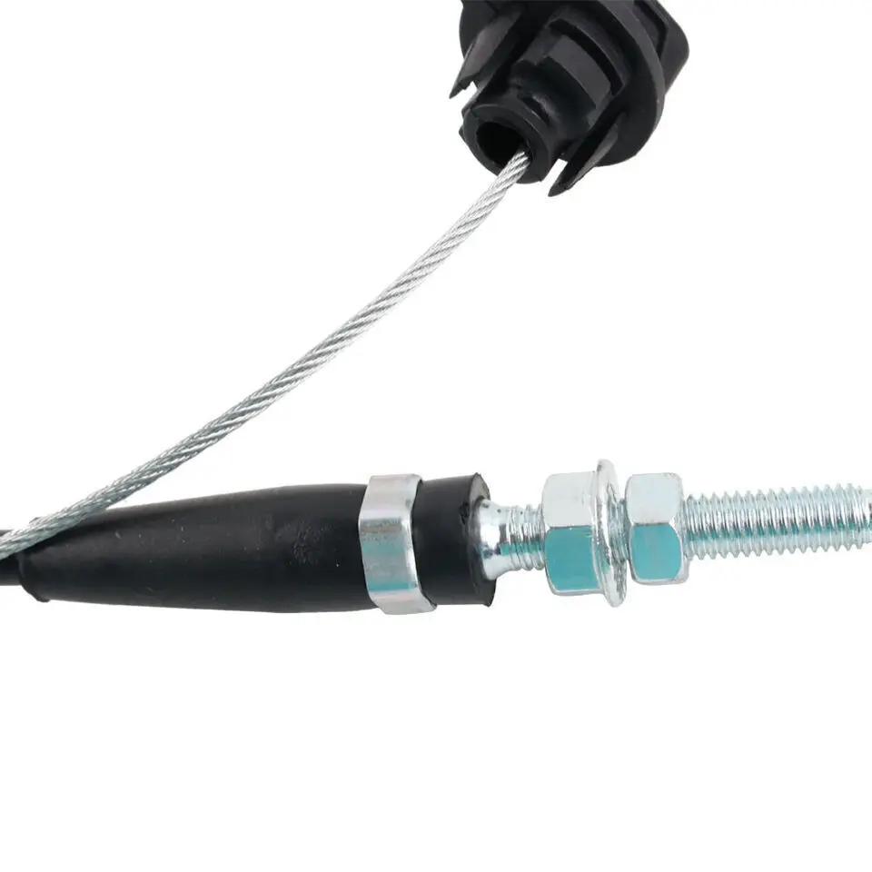 Detalle lateral del cable de acelerador