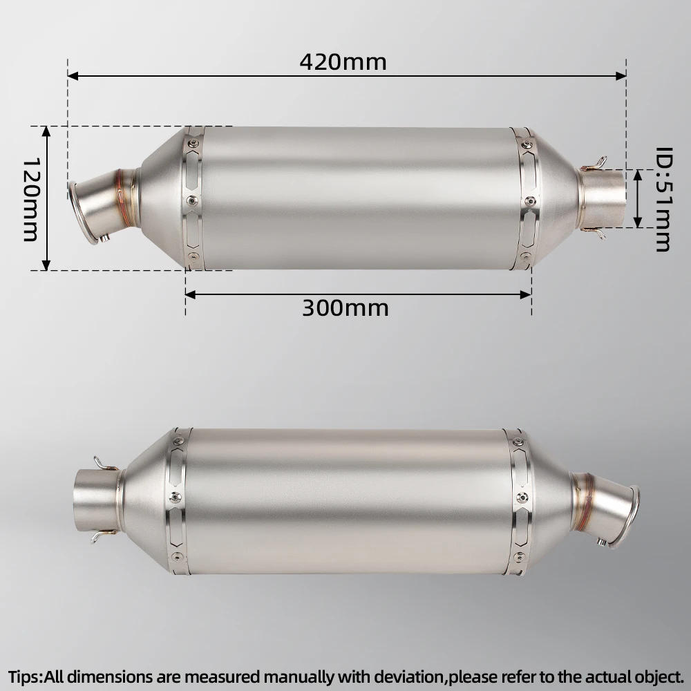 Tubo de enlace medio para instalación directa en CFMOTO 450MT