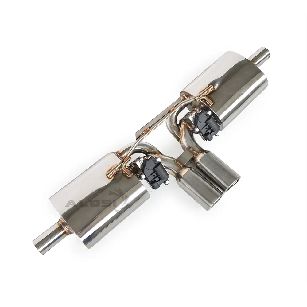 Sistema de escape deportivo en acero inoxidable 304 para Porsche Boxster 986