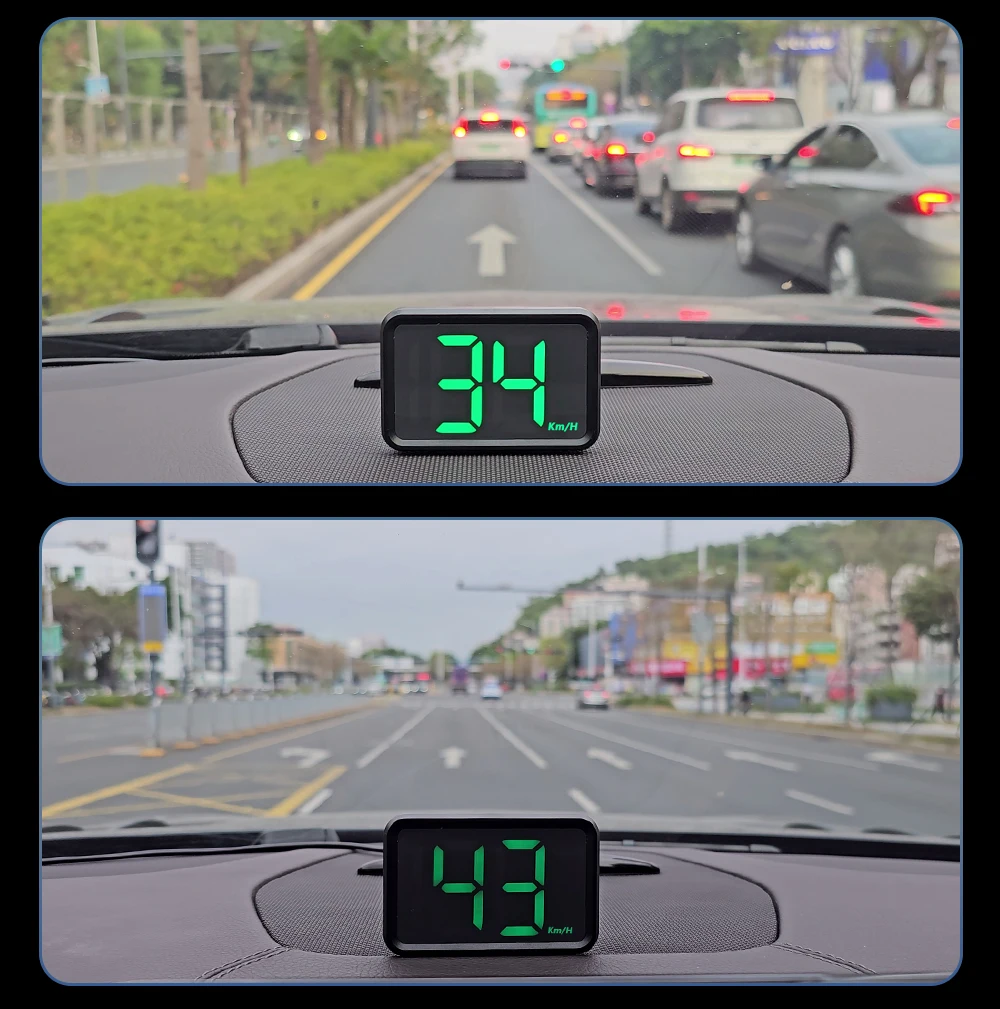 Pantalla mostrando RPM y temperatura 2