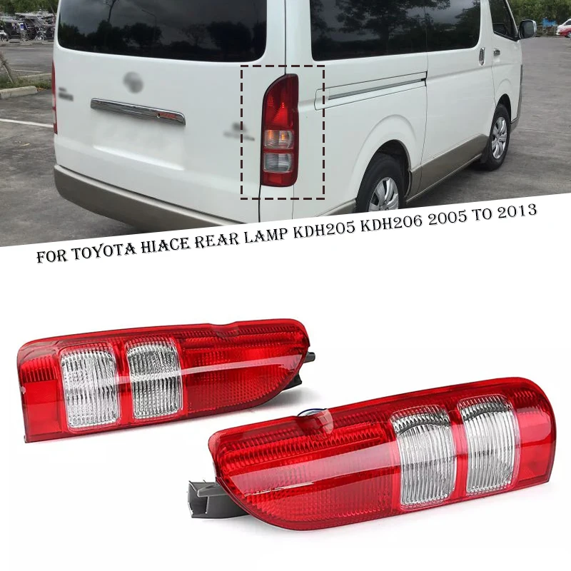 Luz trasera Hiace - vista frontal izquierda