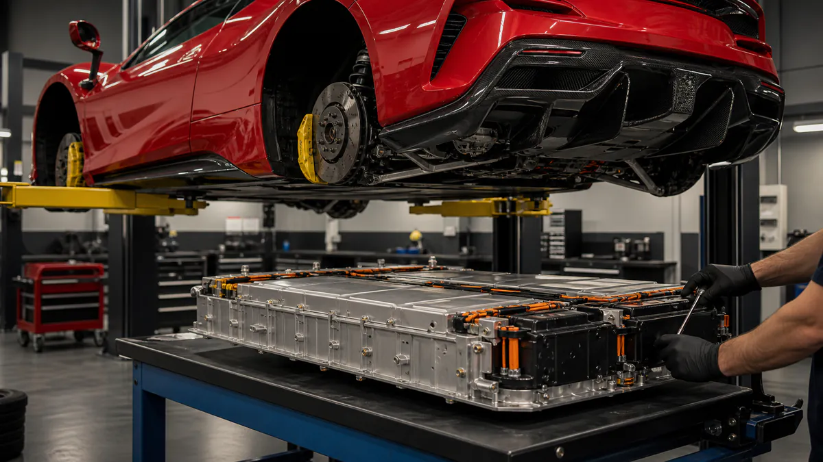 Cambiar la batería de un coche eléctrico es caro, pero espera a ver lo que cuesta cambiar la batería de un Ferrari LaFerrari: 200.000 euros