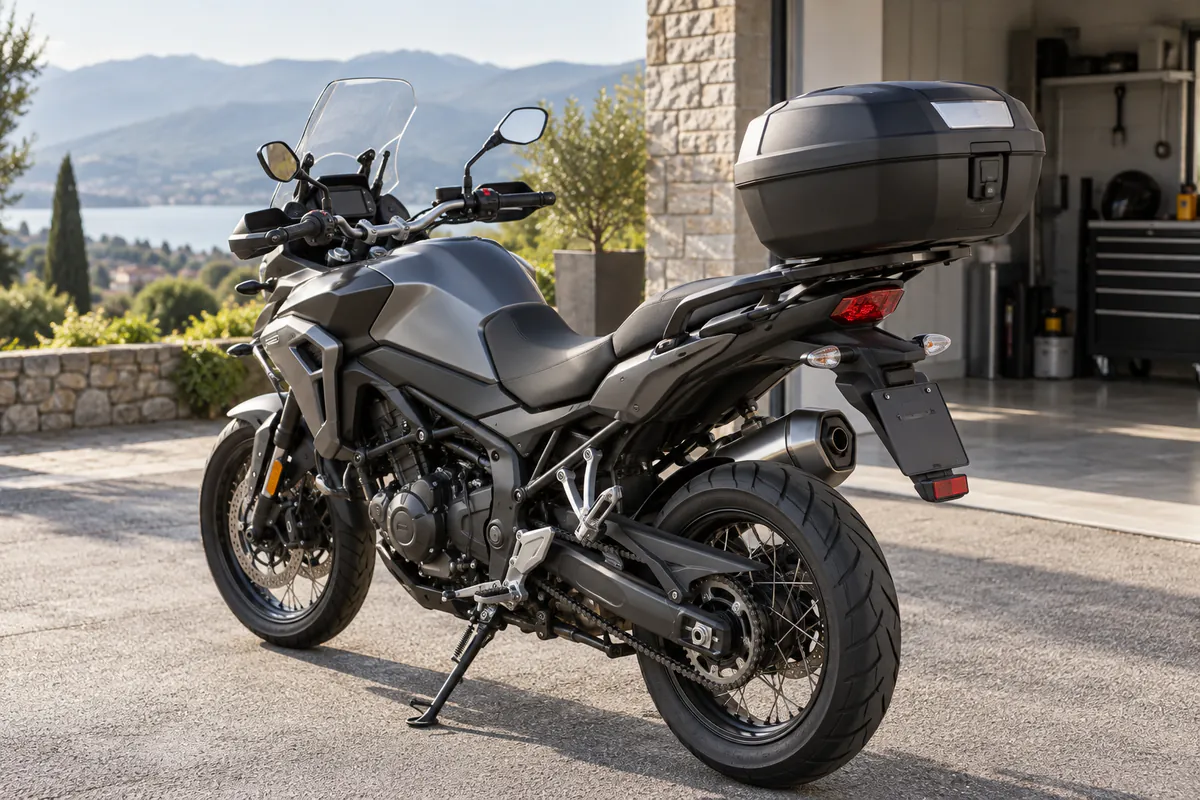 Cómo elegir un baúl para moto: capacidad, anclajes y límites de carga